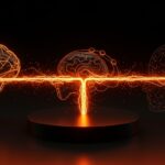 Interfaz cerebro-computadora no invasiva de Merge Labs con inversión récord de OpenAI destacando competencia tecnológica contra Neuralink.