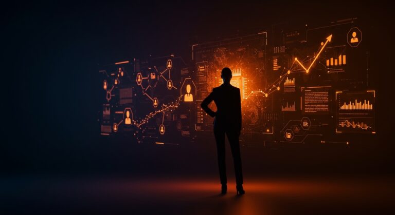 Dina Powell McCormick como presidenta de Meta, destacando liderazgo corporativo y tendencias en inteligencia artificial para founders tech.