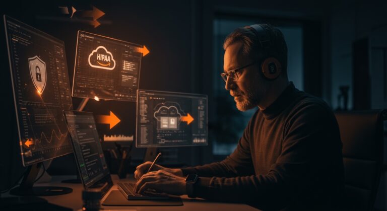 Ingeniero senior de seguridad informática en healthtech trabajando con datos de compliance y AWS en entorno startup respaldado por Y Combinator.