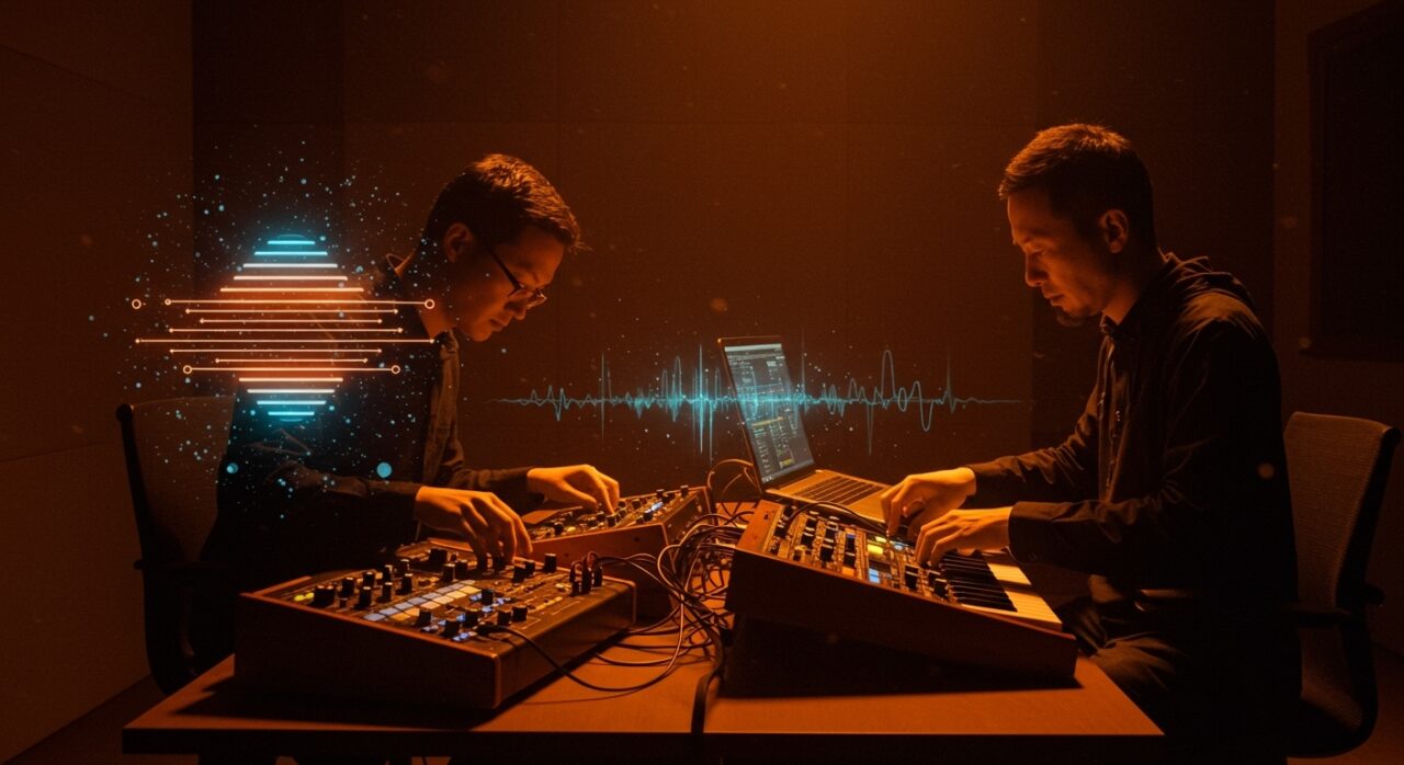 Innovación tecnológica en hardware musical con microtuning y creatividad en sintetizadores inspirada en Aphex Twin y Tatsuya Takahashi.