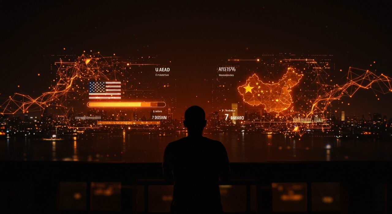 Modelos de IA chinos rezagados siete meses frente a Estados Unidos en tendencias tecnológicas y capacidad de inteligencia artificial, análisis para founders LATAM.