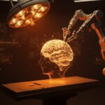 Producción masiva de chips cerebrales Neuralink en 2026 con cirugía robotizada, innovación en neurotecnología y salud digital.