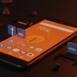 Nova Launcher integrando rastreadores de Facebook Ads y Google AdMob, ilustración sobre privacidad y publicidad móvil en apps Android.