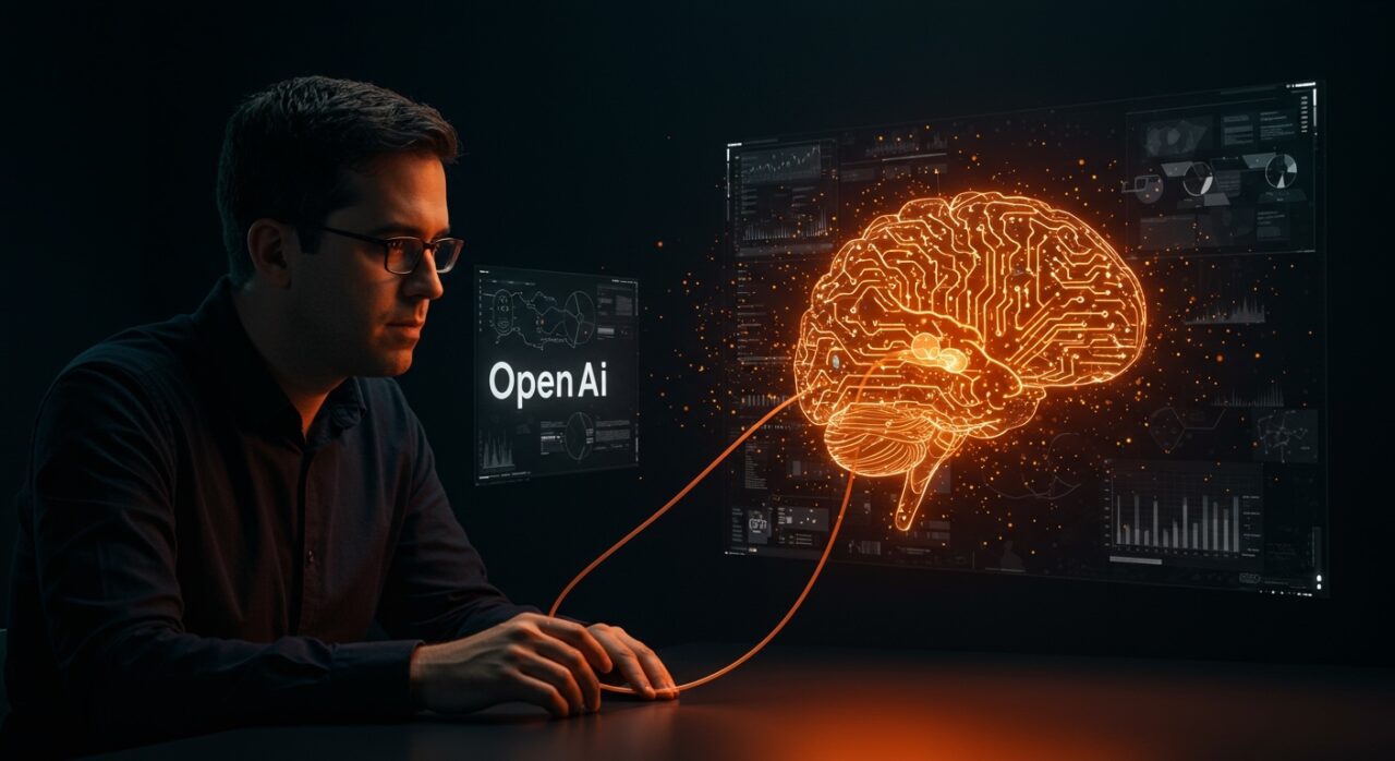 Inversión de OpenAI en Merge Labs con Sam Altman enfocándose en neurotecnología y interfaces cerebro-computadora para impulsar la IA aplicada en startups.