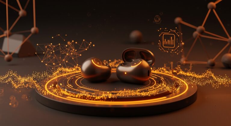 Sleepbuds de Ozlo integrando inteligencia artificial y plataforma de datos para mejorar el sueño, destacando innovación en wearables y salud tech.