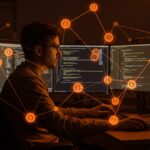Ingeniero de software trabajando en código Go para una plataforma de acceso remoto seguro en una startup open source.