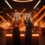 Phoebe Gates y Sophia Kianni liderando ronda de funding en retailtech con innovación en shopping online.