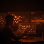 Founder gestionando sistemas event-driven con PostgreSQL como Dead Letter Queue para automatización y resiliencia en startups.