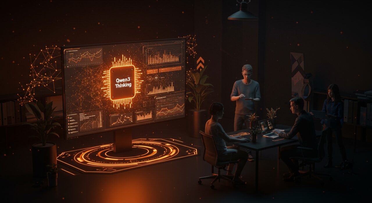 Modelo IA avanzada Qwen3-Max-Thinking impulsando automatización y API en startups con tecnología de inteligencia artificial.