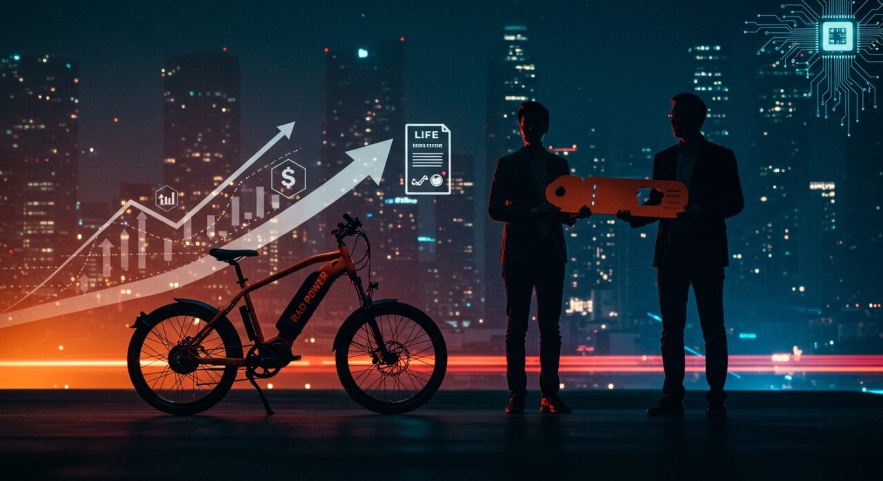 Venta de Rad Power Bikes por 13,2M impacta fusiones en movilidad eléctrica y startups tecnológicas.