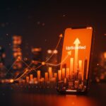 Crecimiento de la red social UpScrolled en descargas tras cambios en TikTok, destacando tendencias del mercado móvil y startups tecnológicas.