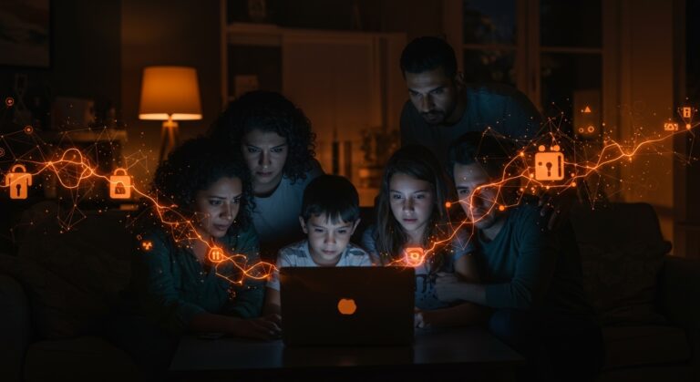 Familia migrante tech afectada por una redada ICE errónea, mostrando impacto emocional y apoyo comunitario en el sector tecnológico.