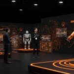 Robots innovadores presentados en CES 2026 destacando tendencias tecnológicas y avances en startups de robótica.