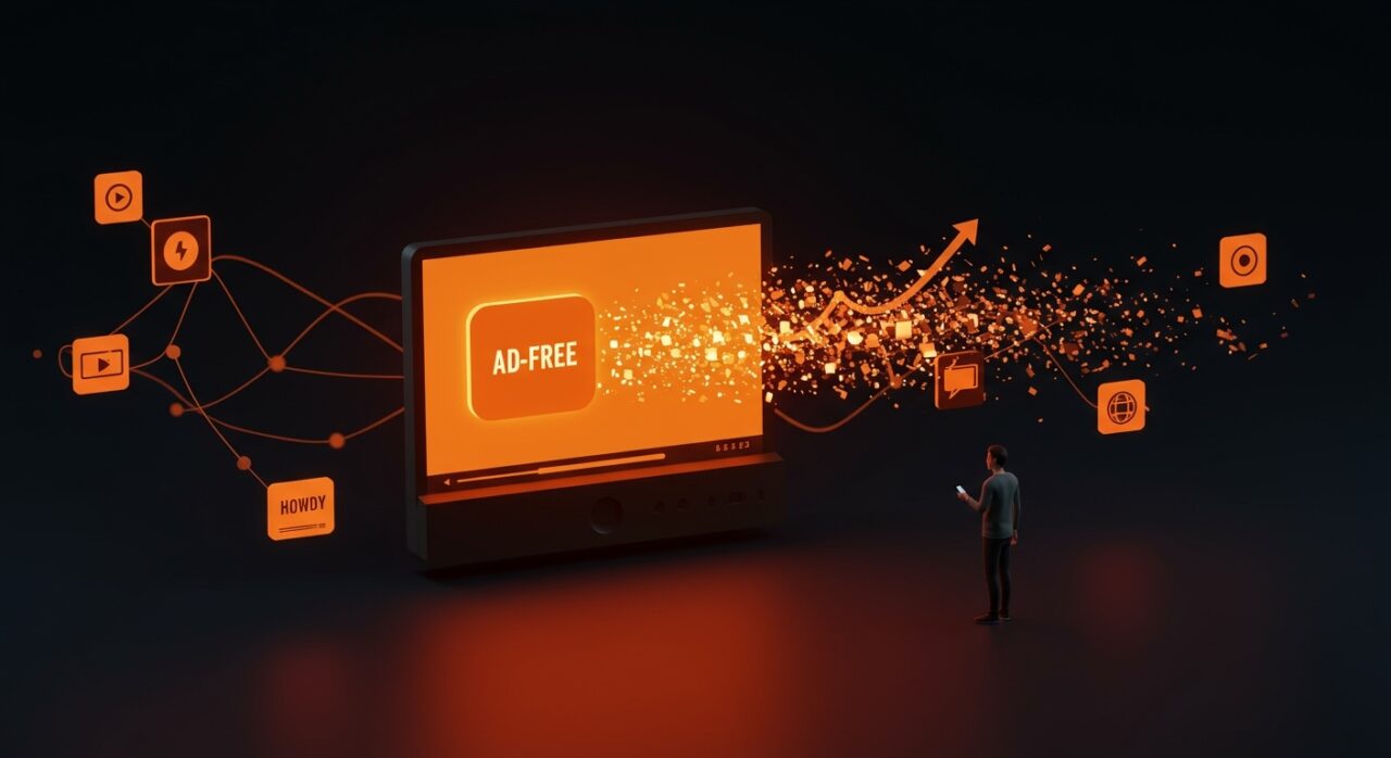 Servicio de streaming ad-free Howdy de Roku expandiéndose a nuevas plataformas digitales impactando el ecosistema tecnológico.