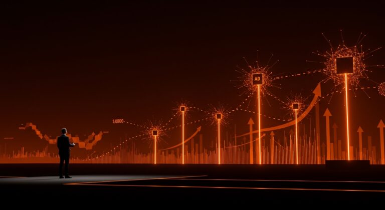 Satya Nadella en Davos 2024 destacando tendencias de inteligencia artificial y mercado tecnológico para startups LATAM.