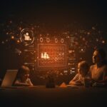 Organización familiar eficiente con IA aplicada en Skylight Calendar 2, innovación tecnológica para startups hispanas.