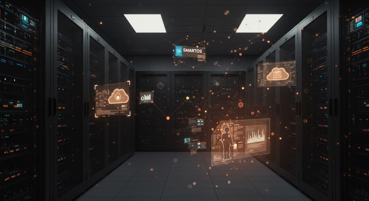 Visualización de virtualización cloud segura y escalable con SmartOS para infraestructura open source y founders.