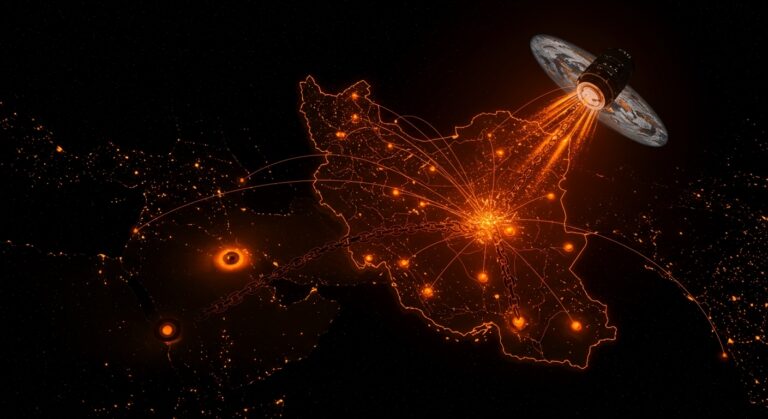 Starlink y censura digital en Irán: bloqueo de internet y desafíos en conectividad satelital.
