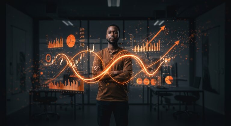 Fundador de startup de inteligencia artificial logrando éxito en funding tras rechazos, usando IA aplicada en gestión financiera.