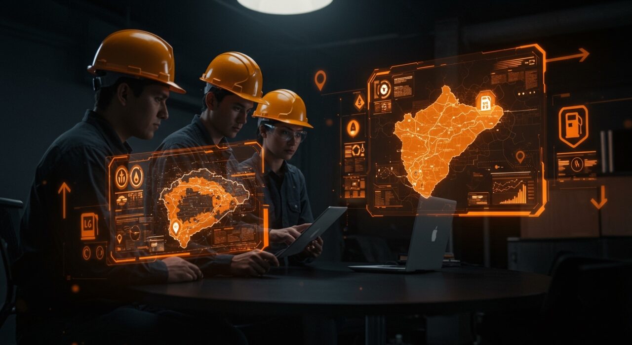 Startup minera chilena utilizando tecnología avanzada para optimizar consumo de diésel y planificar expansión internacional a Perú, Brasil y Canadá.