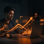 Founder de startup fintech gestionando finanzas para un modelo rentable y sostenible con innovación en LATAM.