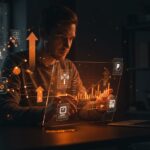 Startup TMA utilizando automatización y tecnología RFID para gestión avanzada de inventarios con analítica predictiva en entorno tecnológico moderno.