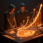 Colaboración de startups uruguayas mostrando hitos e inversiones en fintech, edtech y ciberseguridad en el ecosistema emprendedor 2025.