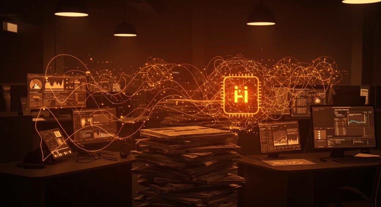 Inteligencia artificial aplicada al periodismo optimizando procesos editoriales en colaboración con News Corp y Symbolic.ai.