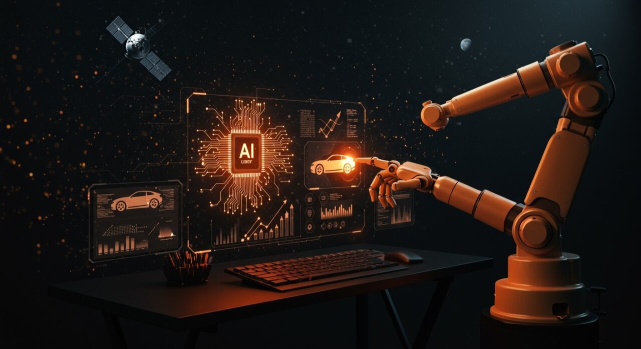 Avances en inteligencia artificial, robótica, autos autónomos y computación cuántica con enfoque en tendencias tecnológicas 2026.