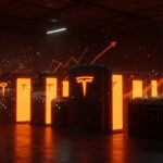 Almacenamiento de energía Tesla con Megapack y Powerwall destacando tendencias en cleantech y oportunidades para startups LATAM.