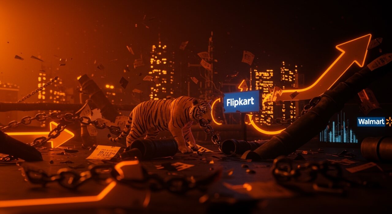 Impacto fiscal de Tiger Global en India afecta estrategia offshore y startups vinculadas a Flipkart y Walmart.