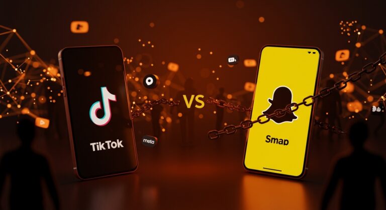 Acuerdo entre TikTok y Snap sobre demanda por adicción a redes sociales con impacto en LATAM y regulación digital.