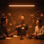 Comunidad tech exclusiva para fundadores de startups, mostrando networking, mentoría y oportunidades en TNW Council.