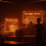 Comparativa visual entre Tree-sitter y Language Servers mostrando elementos de programación avanzada y automatización en desarrollo de software para startups tecnológicas.