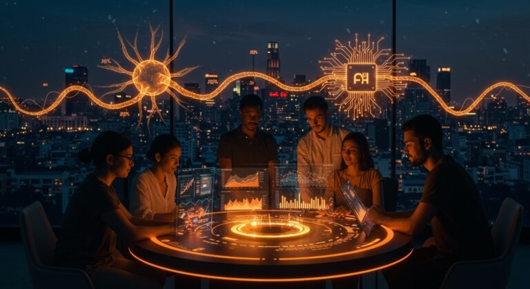 Colaboración de startups y fintech en Latinoamérica impulsadas por inteligencia artificial y mega-rondas de venture capital en 2025.