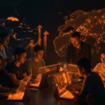 Emprendedores tecnológicos del Caribe recibiendo mentorías en Youth Startup Academy, impulsando startups e innovación tecnológica.