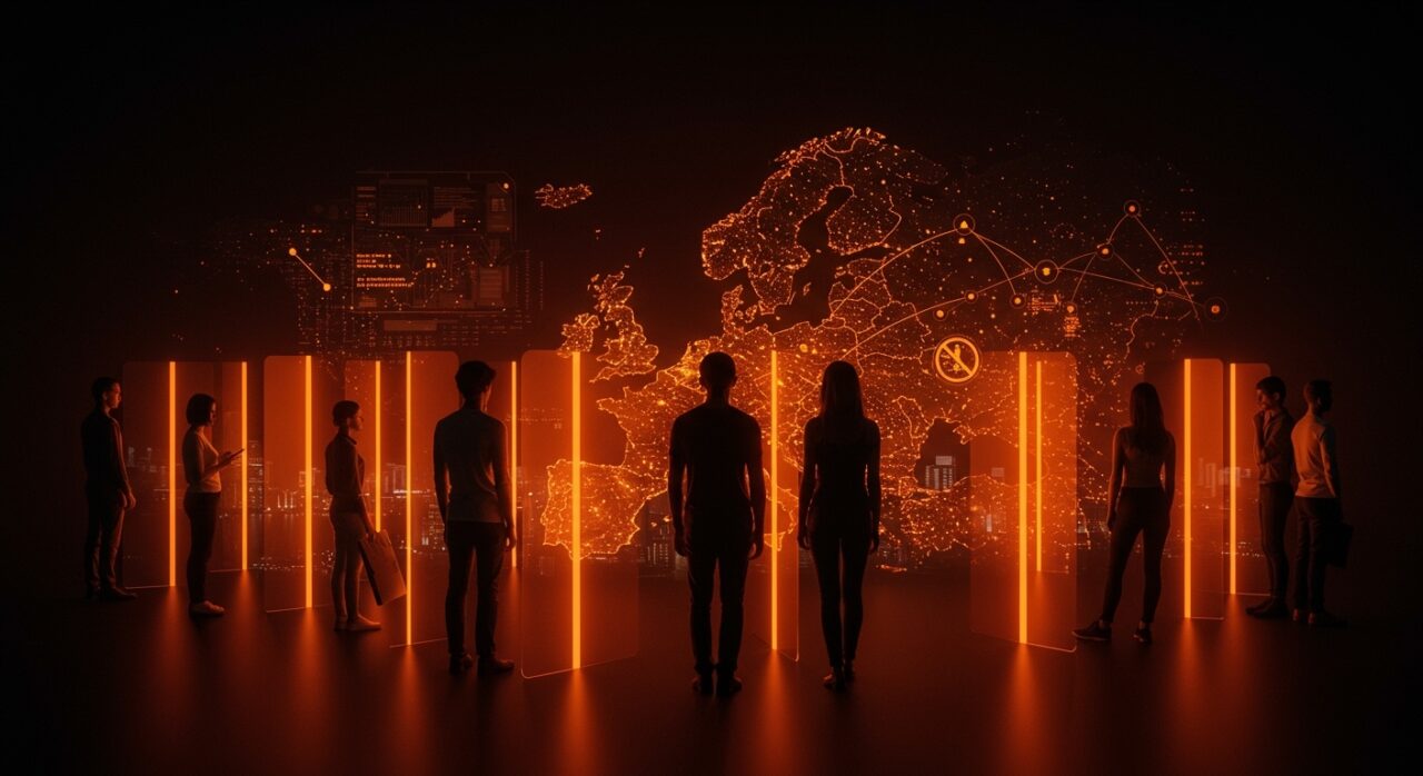 Ciudadanos europeos afectados por la brecha democrática y su impacto en la movilidad tecnológica y ecosistema startup.