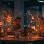 Pilotos tecnológicos de startups chilenas en inteligencia artificial, economía circular y sostenibilidad corporativa con ABB Chile.