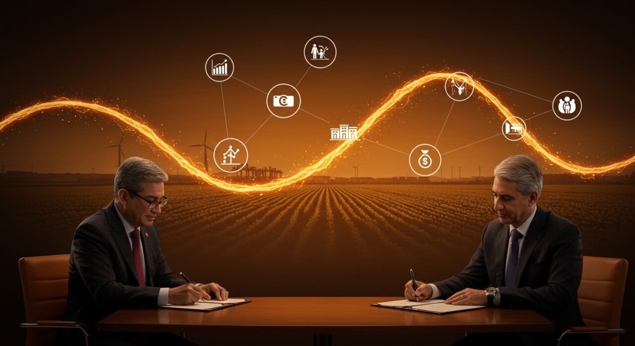 Firma de coinversión entre Family Offices de Colombia y Emiratos Árabes Unidos en infraestructura, tecnología y agroindustria.