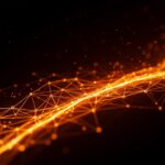 Visualización de algoritmo avanzado de caminos más cortos optimizando grafos grandes, alternativa a Dijkstra con implementación en C99 para startups tecnológicas.