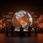 Alianza internacional del G7 para minerales críticos, ilustrando el impacto en cadenas de suministro y el ecosistema startup tecnológico.