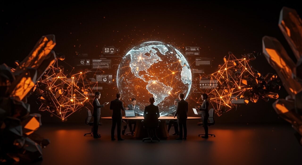 Alianza internacional del G7 para minerales críticos, ilustrando el impacto en cadenas de suministro y el ecosistema startup tecnológico.