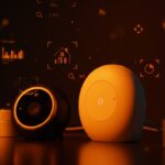 Dispositivos Amazon Ring y Google Nest mostrando vigilancia tecnológica y privacidad de datos en el contexto de startups de tecnología.