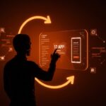 Imagen conceptual de desarrollo continuo en Android 17 con integración de APIs y lanzamiento beta de Google en desarrollo móvil.