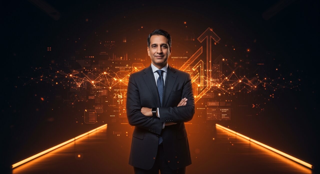 Aneel Bhusri como CEO de Workday con enfoque en inteligencia artificial y transformación digital en el sector de software empresarial.