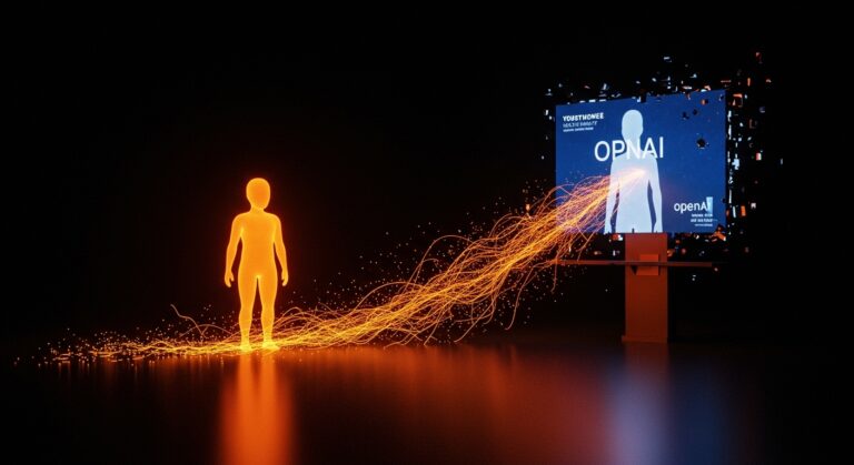 Representación visual de la inversión millonaria de Anthropic en Super Bowl para destacar a Claude como IA sin publicidad frente a la estrategia de OpenAI.