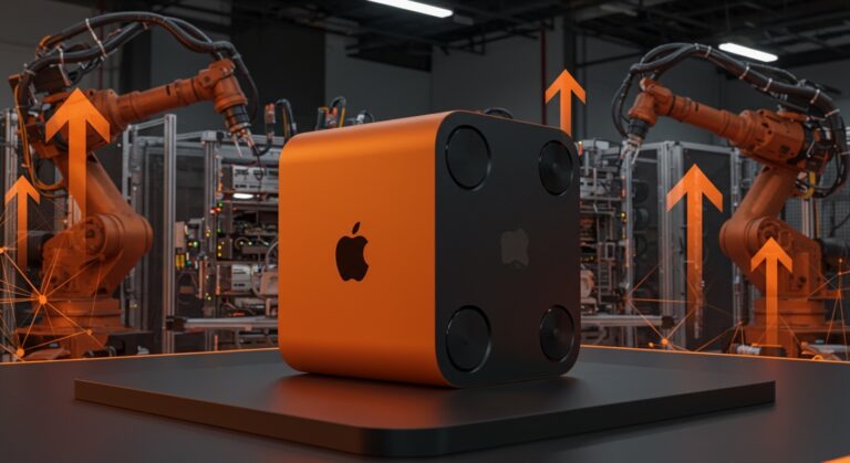 Mac mini fabricado en Houston mostrando la expansión de Apple en manufactura avanzada y oportunidades para startups tecnológicas.