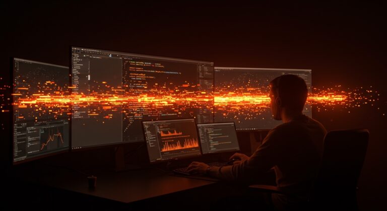 Emulador de terminal Attyx acelerado por GPU mostrando rendimiento y herramientas para desarrolladores en Zig.
