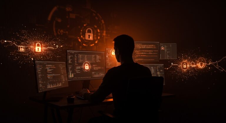 Startup tech founder enfrentando amenazas de backdoor XZ en seguridad Linux y gestión de riesgos en código abierto.