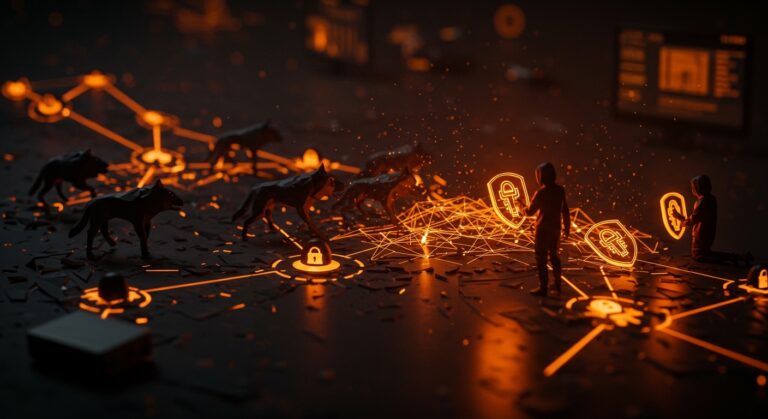 Ataque Sybil del botnet Kimwolf casi destruyendo la red I2P y defensa con criptografía post-cuántica en seguridad de redes.